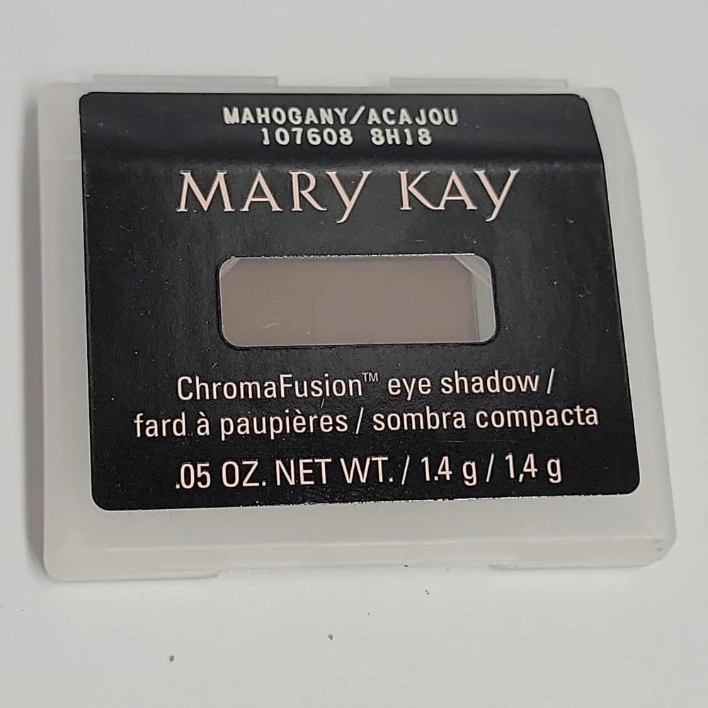 Mary Kay ChromaFusion Eye Shadow Mahogany Acajou Matte Brown 0.05 oz 107608 NEW